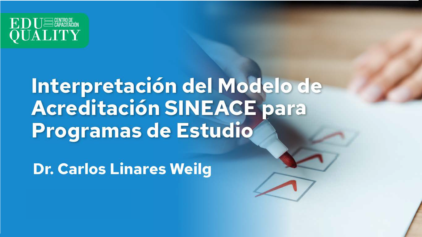 Interpretación de Modelo de Acreditación SINEACE para Programas de Estudio